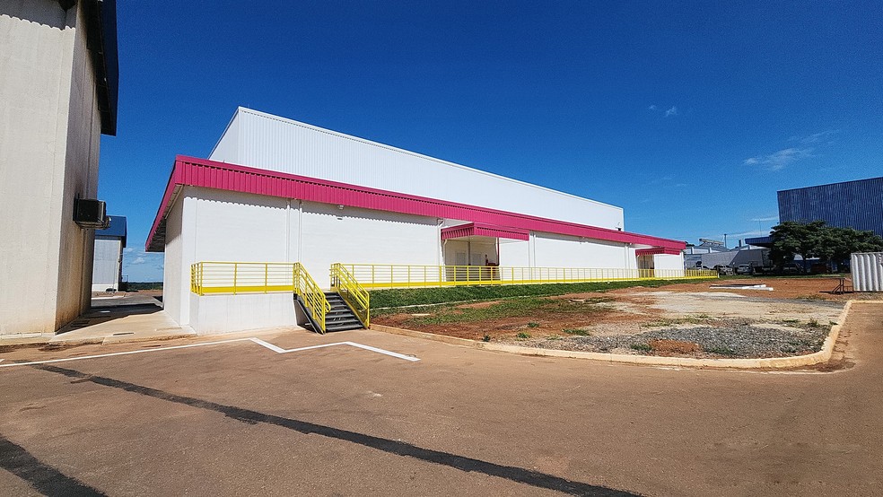 Expansão de fábrica do Laboratório Aché em Goiás: preparação para ampliar produção de genéricos — Foto: Divulgação