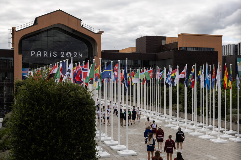 Veja o prédio do Time Brasil na Vila Olímpica dos jogos em Paris