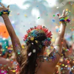 Carnaval com cuidado: infectologista Mafê Medeiros orienta pessoas vivendo com HIV sobre medicação, álcool e prevenção durante a folia