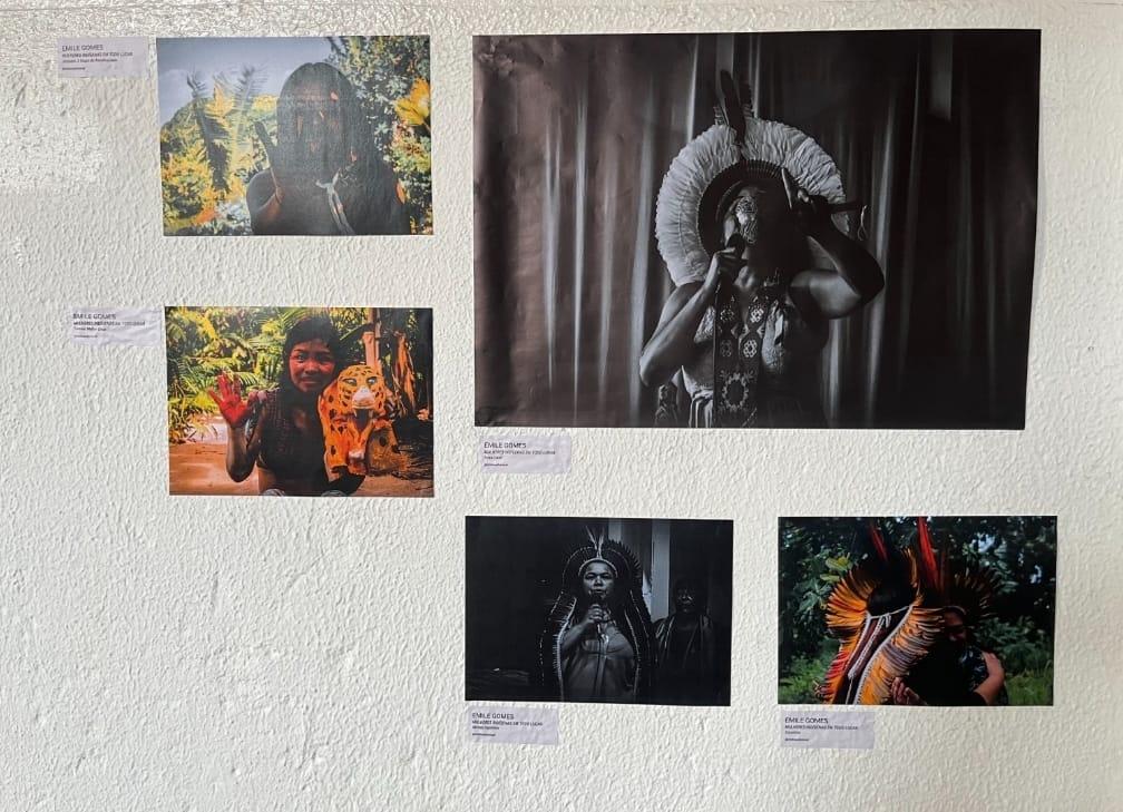 Imagens de Emile Gomes, em cartaz na exposição (Divulgação)