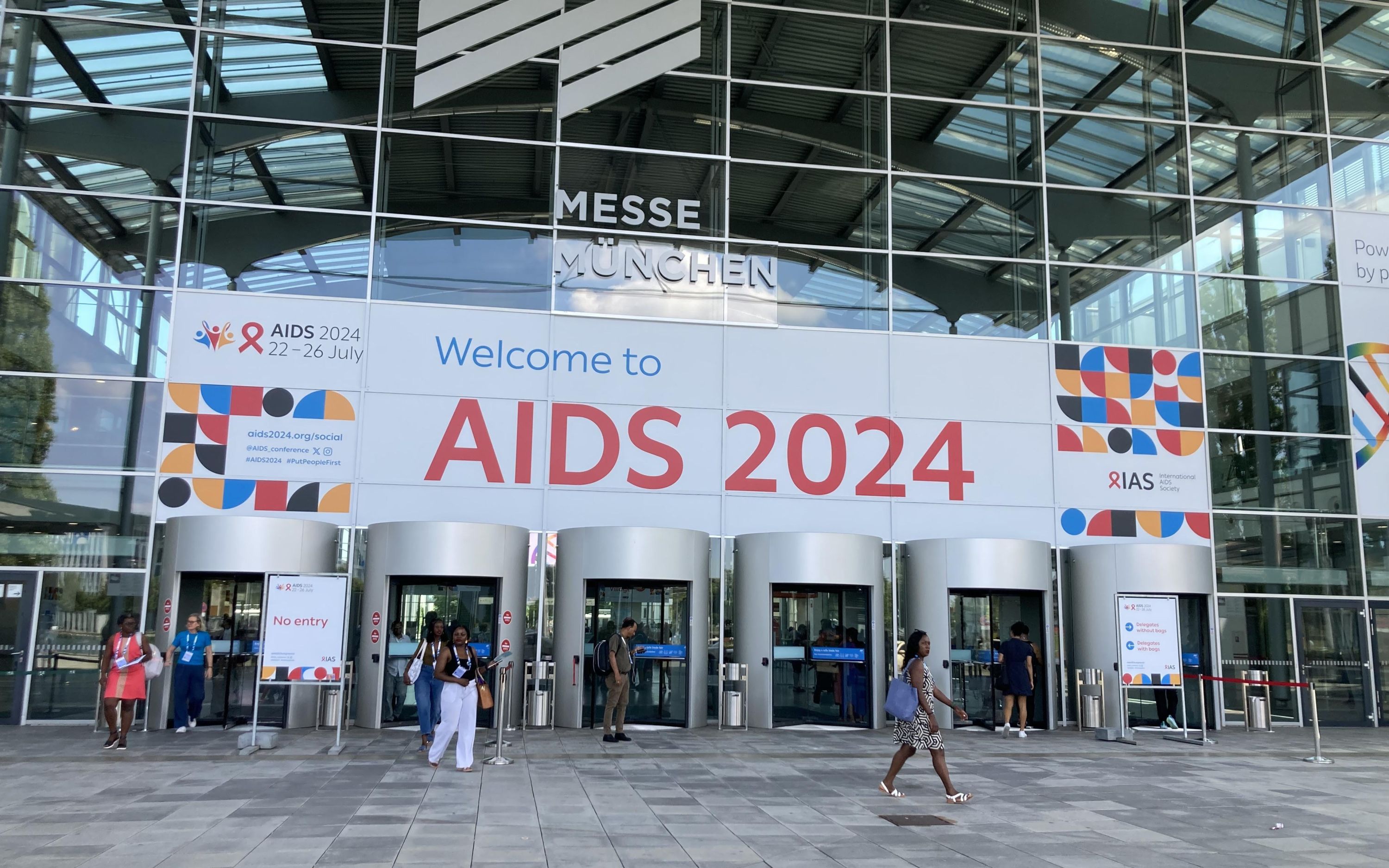 Conferência Mundial sobre AIDS em Munique