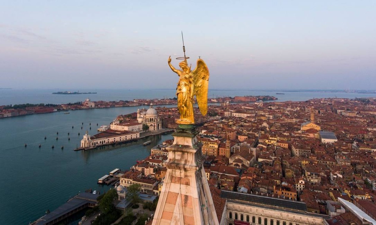 Veneza em quarentena: imagens de cidade sem turistas impressionam - Jornal O Globo