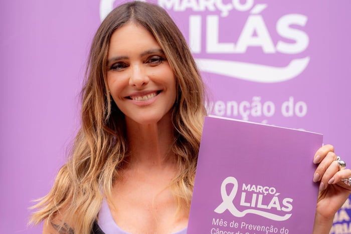 Fernanda Lima reforça campanha de prevenção do câncer de colo uterino | Metrópoles