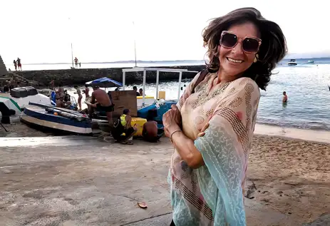 Divina Valéria, atriz transexual. Foto: Facebook/Divina Valéria