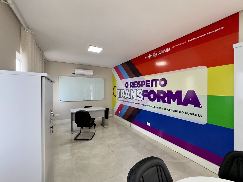 Guarujá inaugura ambulatório municipal para pessoas trans — Foto: Divulgação/Prefeitura de Guarujá