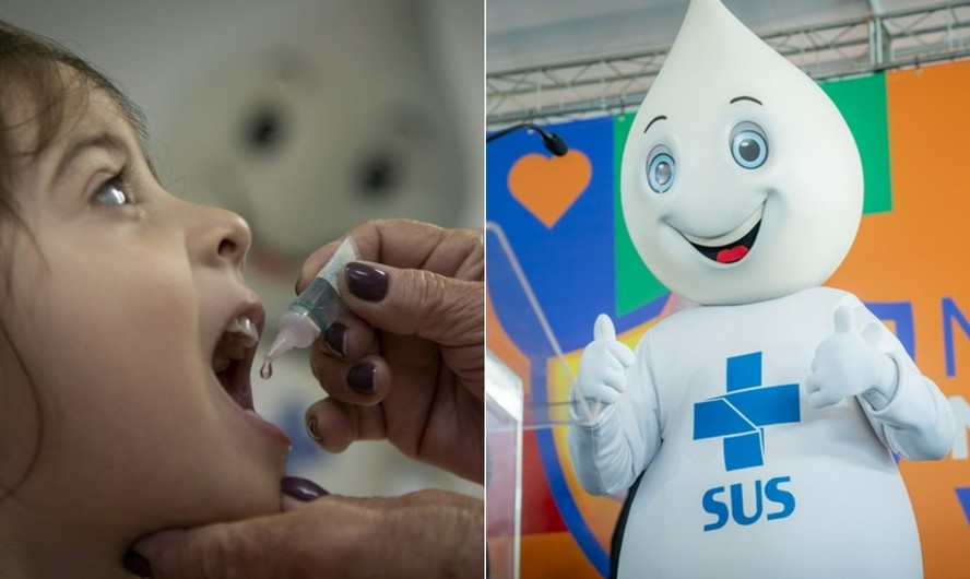 A vacina em 'gotinhas' não será mais distribuída no Brasil