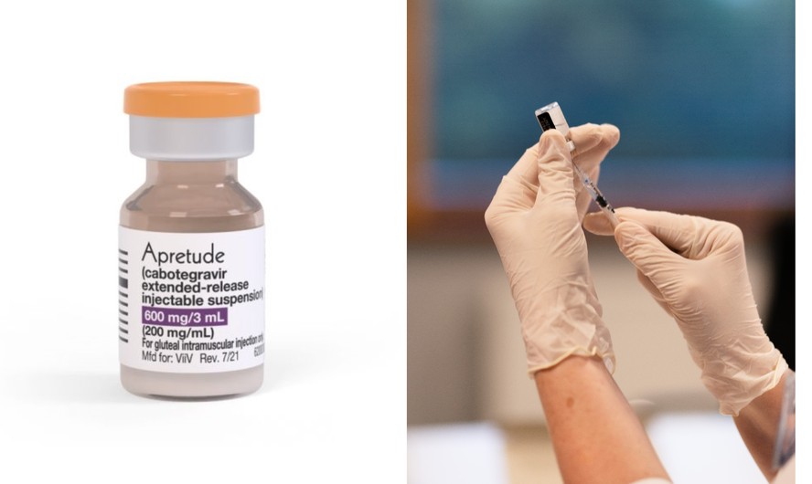 Frasco de cabotegravir, primeiro medicamento injetável para prevenção do HIV aprovado pela Anvisa