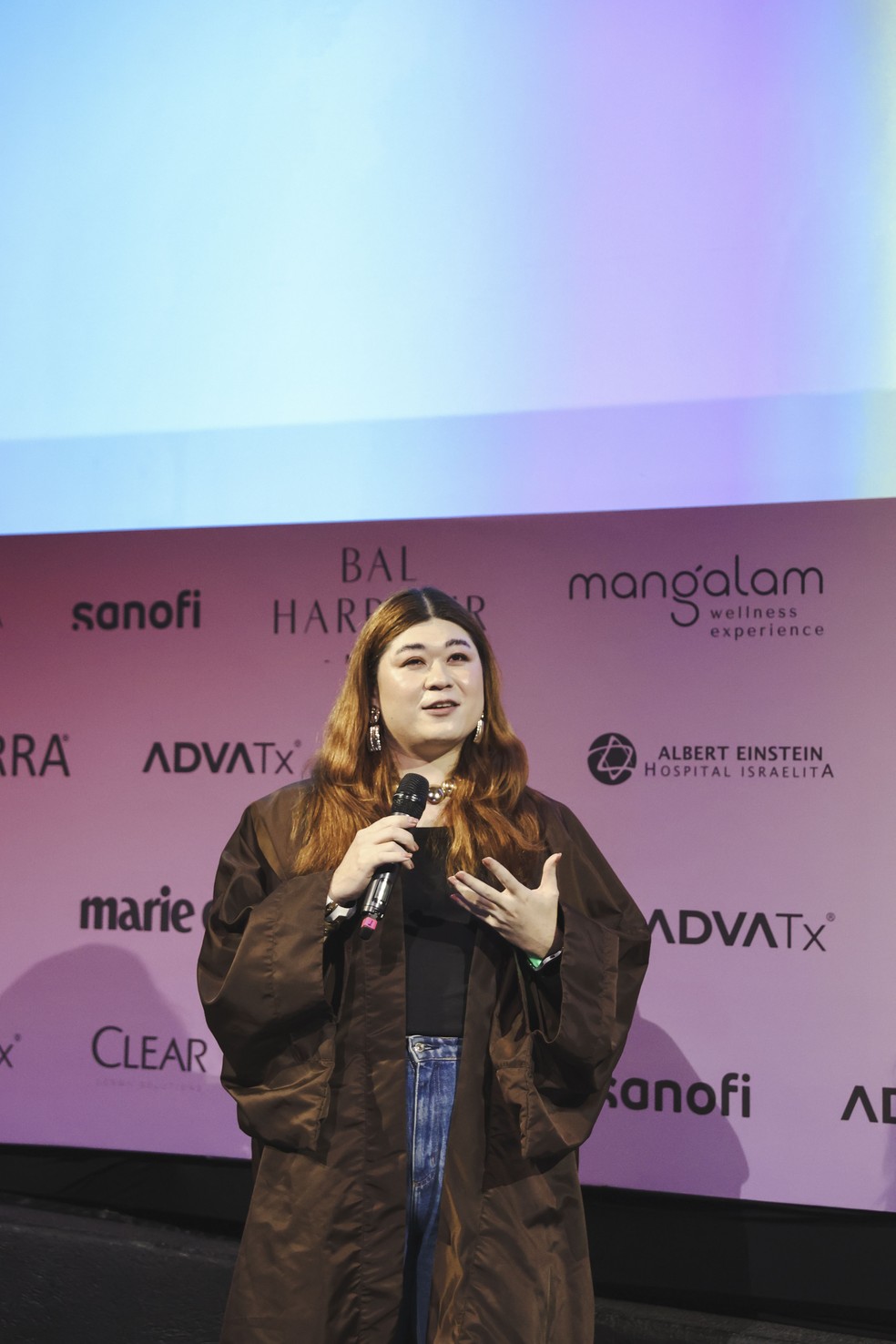 Gui Takahashi no Festival Mina Marie Claire em São Paulo — Foto: Carine Wallauer