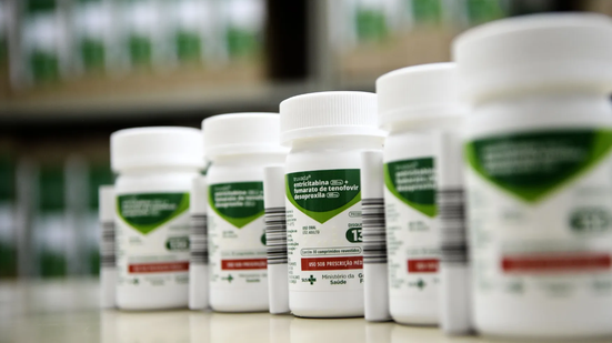 Medicamentos antirretrovirais são utilizados na prevenção ao HIV - Matheus Oliveira / Saúde-DF