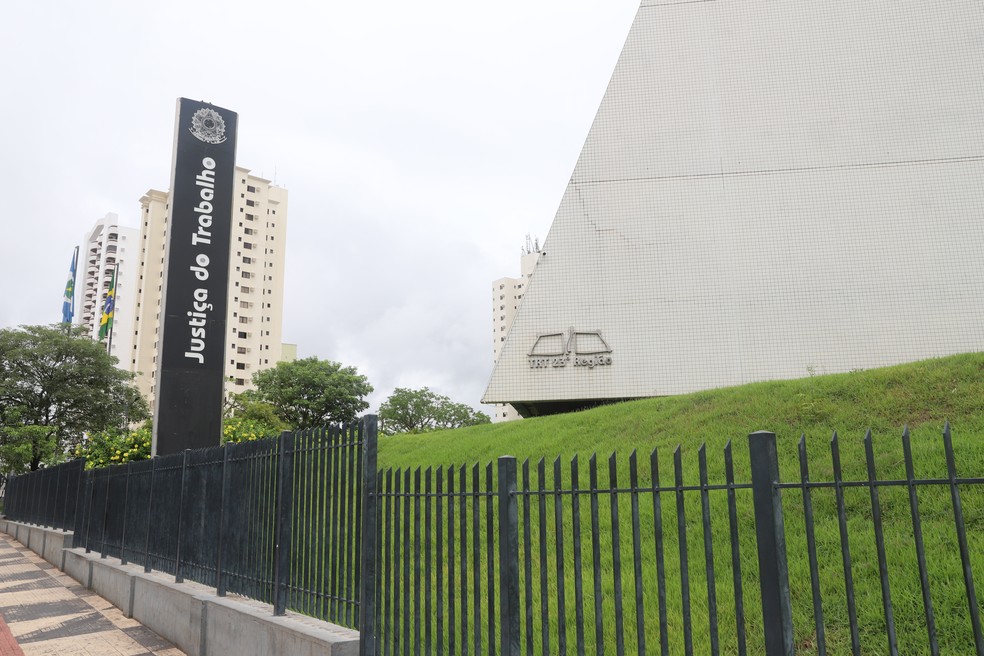 Tribunal de Justiça do Trabalho (TRT-MT) — Foto: Alessandro Cassemiro/TRT-MT