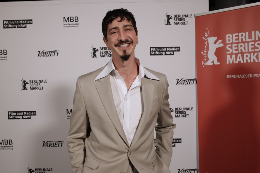 Johnny Massaro no Festival de Berlim