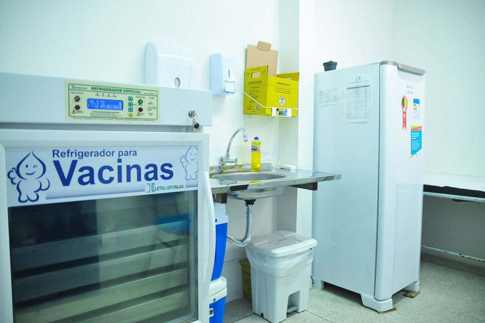 Sala de vacina da UBS Raimundo Aragão já está disponível à população do bairro Divineia - Prefeitura Municipal de São Cristóvão - SE