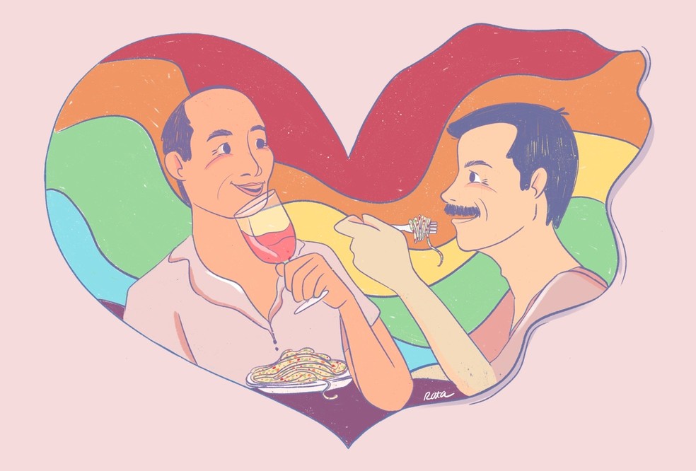 A tradição de jantar junto toda sexta — Foto: Renata Amoedo/ Editoria de Arte