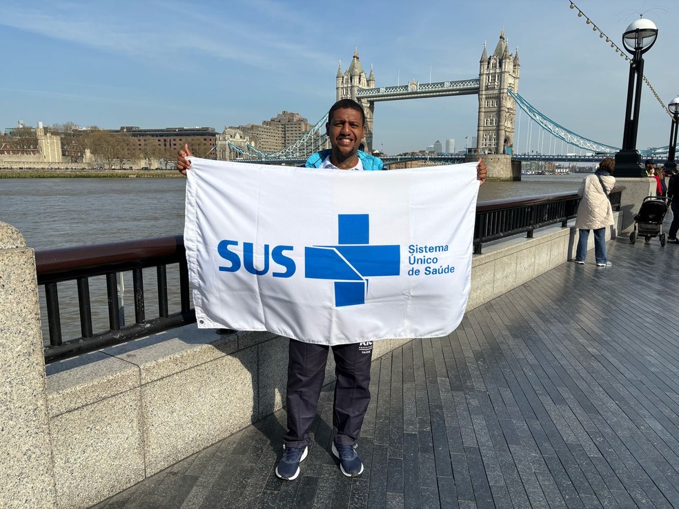 Agente comunitário de Saúde do Rio participa de projeto que pode ajudar Londres a se inspirar no SUS — Foto: Divulgação