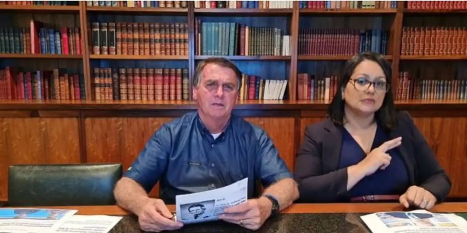 Facebook remove live em que presidente associa vacina de covid à aids | Agência Brasil