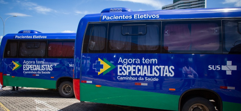 Ministério da Saúde inicia entrega de 3,3 mil veículos para transporte de pacientes do SUS em todo o país