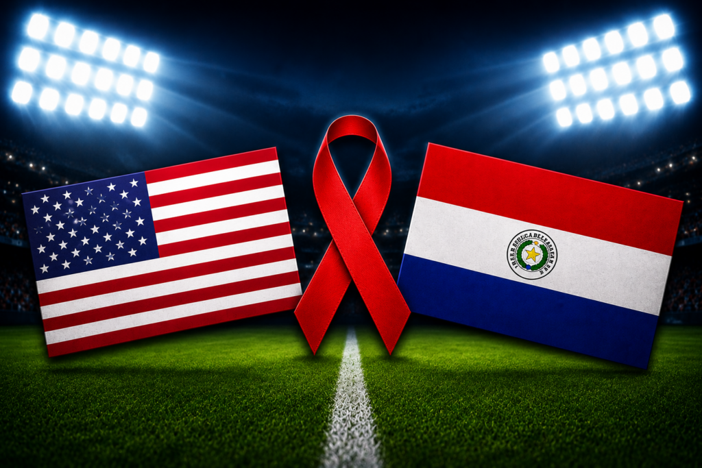 Copa 2026: estreia entre EUA e Paraguai expõe os contrastes da luta contra o HIV nas Américas