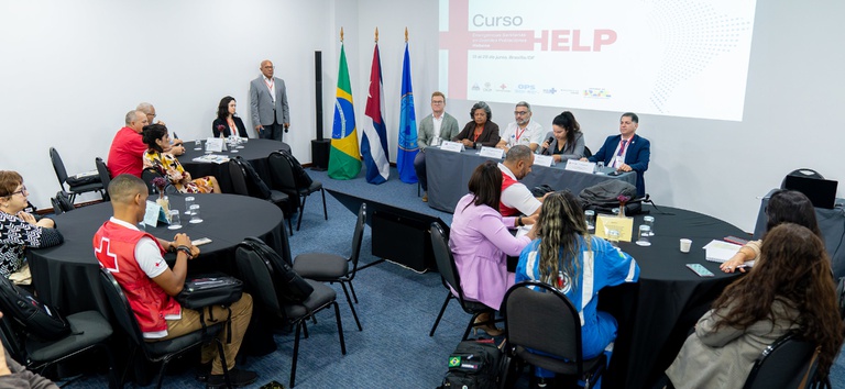 Curso internacional no Brasil, em parceria com Cuba, promove fortalecimento da resposta a emergências em saúde pública