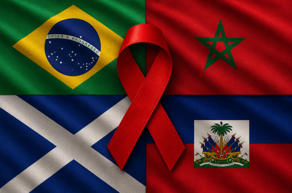 Da baixa prevalência escocesa à maior taxa do Caribe: Grupo C expõe diferentes faces do HIV