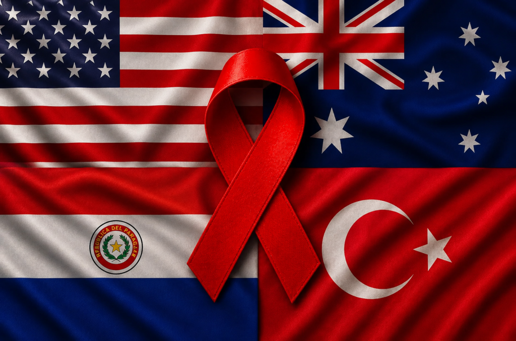 Grupo D da Copa reúne potências na resposta ao HIV e países que ainda enfrentam aumento de casos