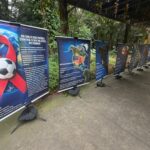 Copa do Mundo e HIV: exposição gratuita no Parque Mário Covas fica aberta ao público até 27 de junho