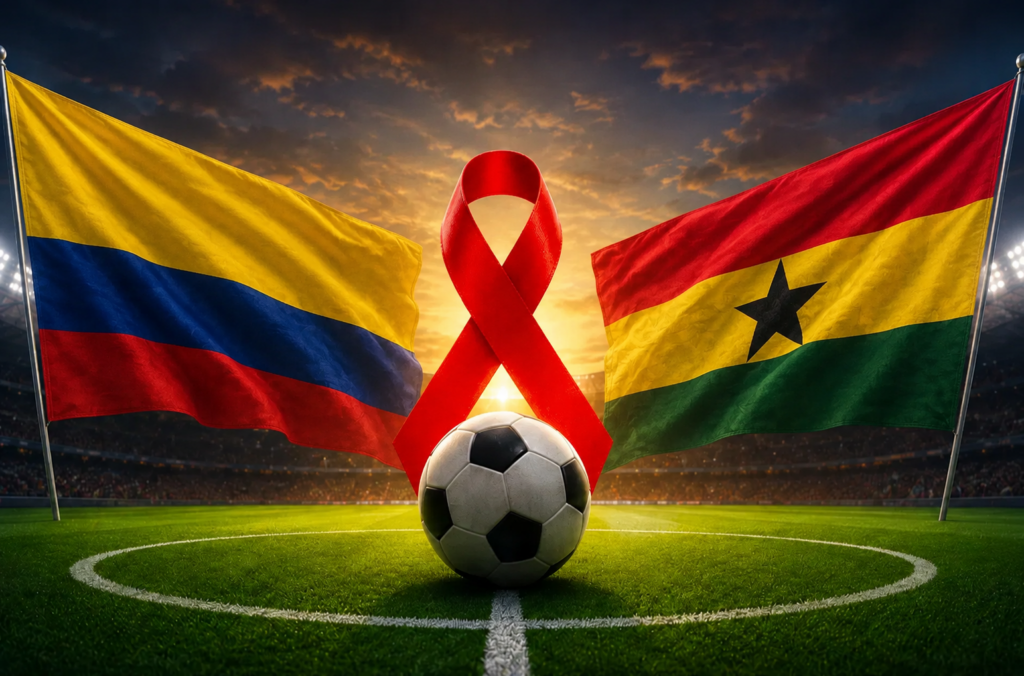Copa do Mundo 2026: Colômbia descriminalizou a transmissão do HIV; Gana protege pessoas com o vírus, mas mantém barreiras à população LGBTQIA+