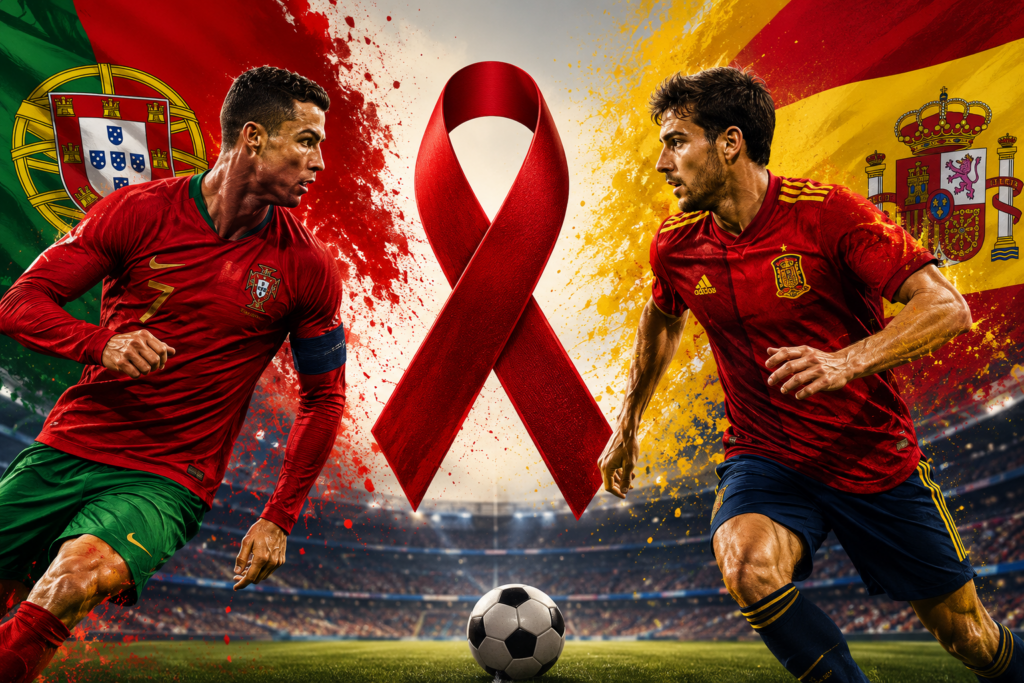 Portugal e Espanha levam às oitavas de final exemplos de sucesso no enfrentamento ao HIV