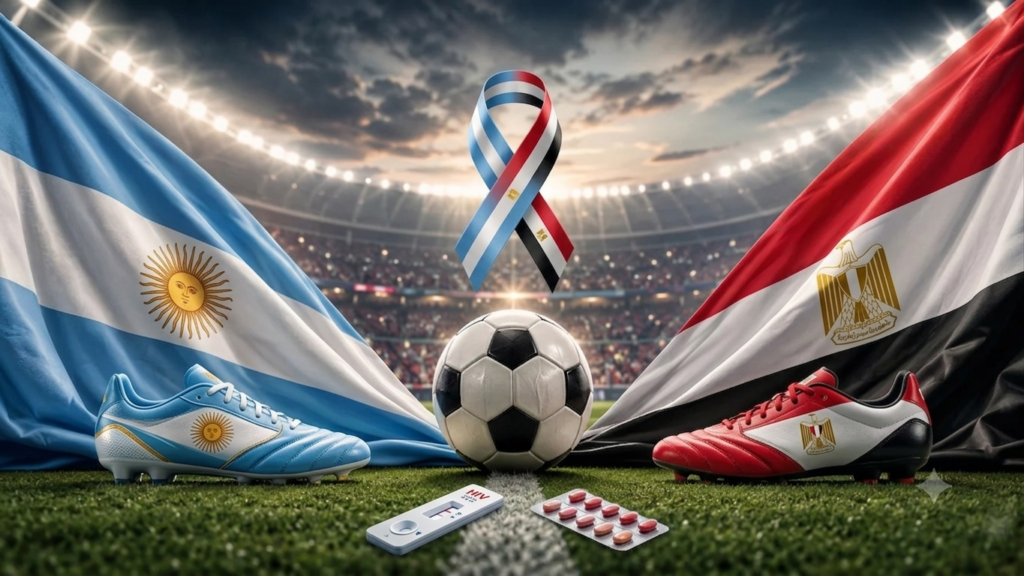 Copa do Mundo 2026: Argentina busca manter avanços enquanto Egito enfrenta crescimento do HIV 