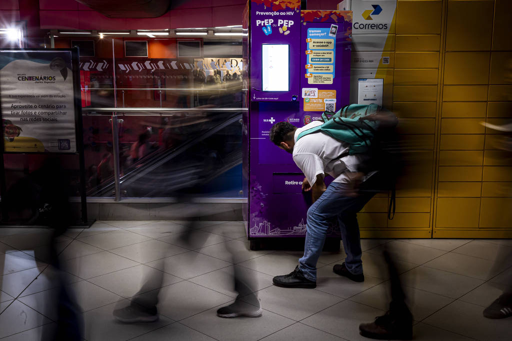 Experiência inédita com máquinas de PrEP e PEP no metrô será apresentada por São Paulo na AIDS 2026