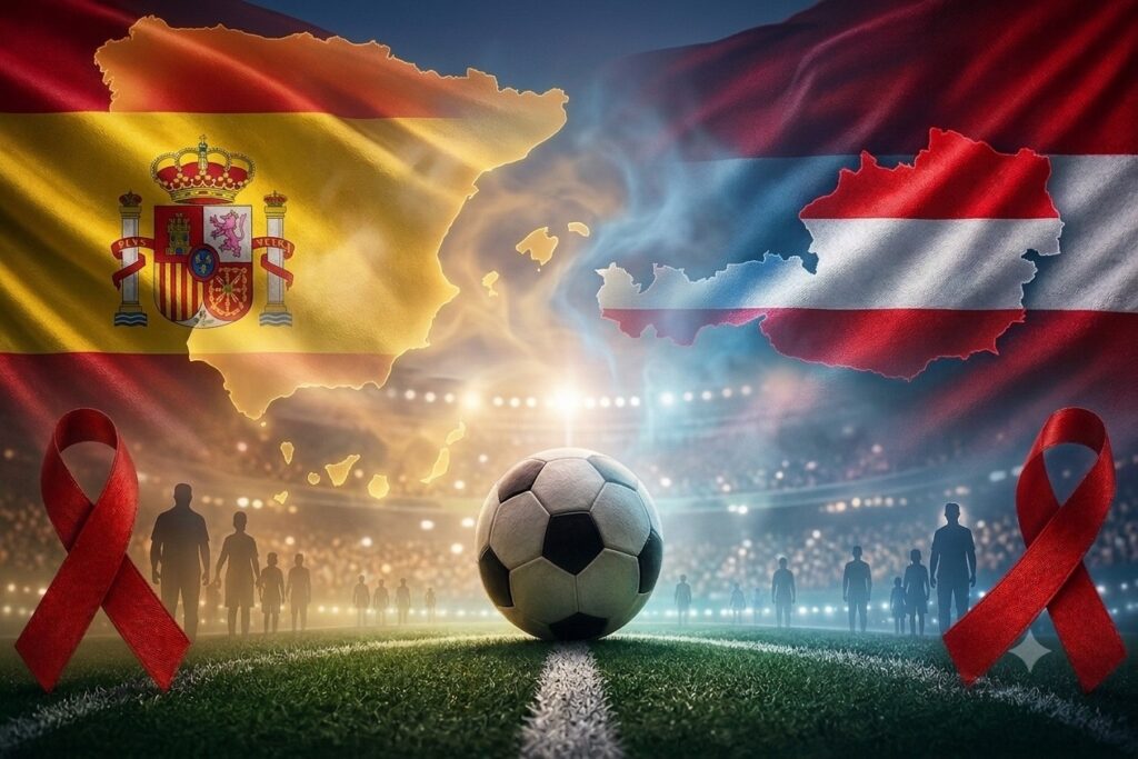 Copa do Mundo 2026: Espanha e Áustria exibem respostas sólidas ao HIV, mas desigualdades persistem entre migrantes