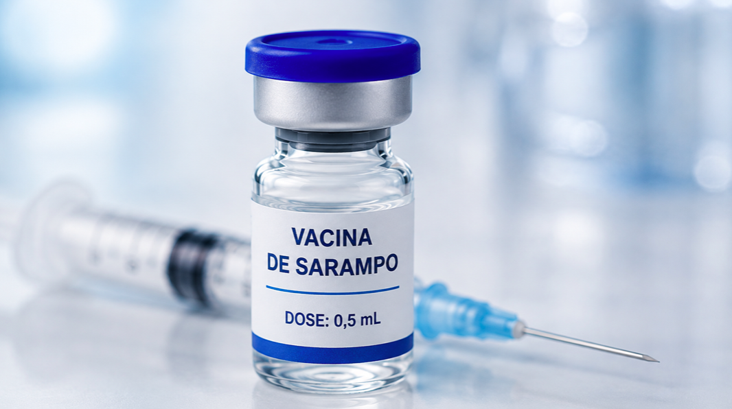 Infectologista Mateus Cardoso orienta pessoas vivendo com HIV sobre vacinação contra o sarampo