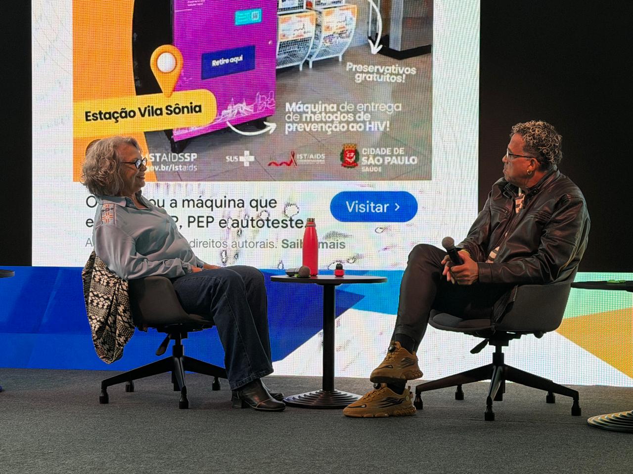 Fórum & Festival Longevidade : Américo Nunes e Jenice Pizão contam como é envelhecer com HIV e  reivindicam direitos e  qualidade de vida 